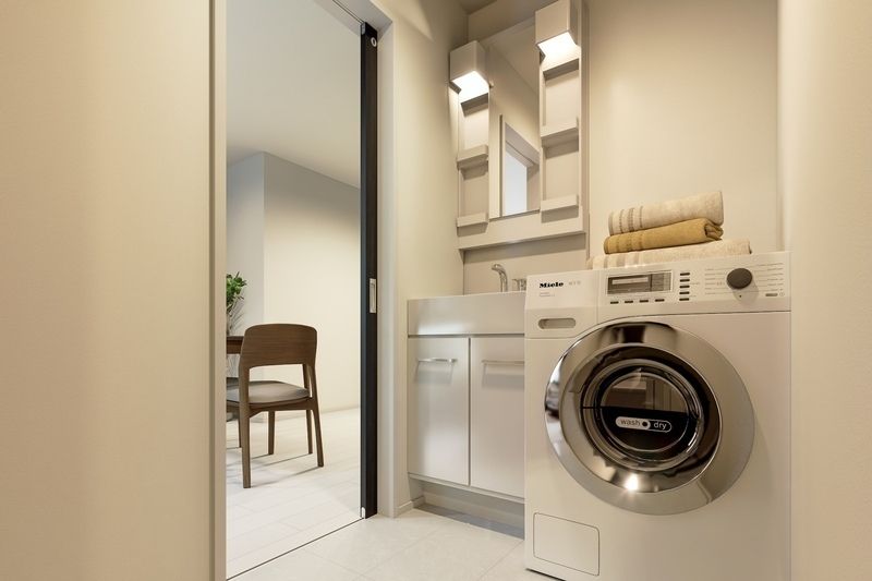 洗面設備　※内装パース