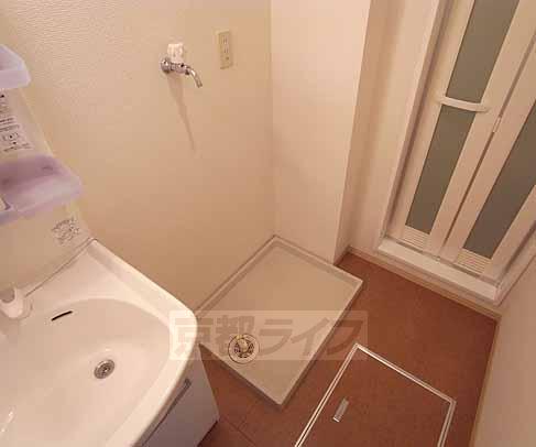 その他設備　洗濯機を置くスペースです。