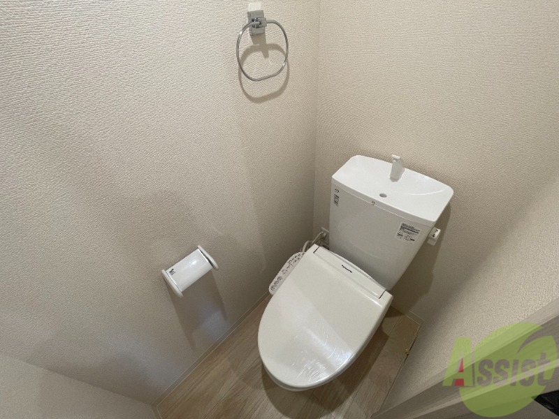 トイレ　トイレには温水洗浄便座もあり衛生面も充実しています。