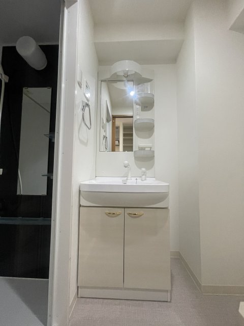 洗面設備　同物件別号室のものです。