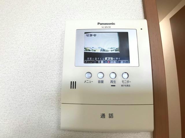 セキュリティ　モニターホン付き