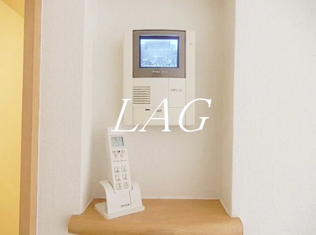 セキュリティ　モニター付きインターホンです。