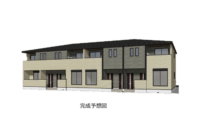 建物外観　外観パース