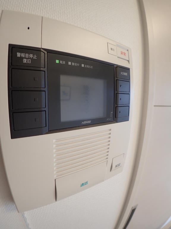 セキュリティ　モニター付インターホン