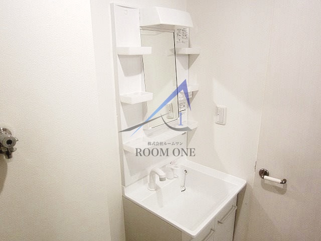 洗面設備　洗面台です。