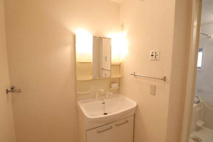 洗面設備　※同タイプの部屋写真です