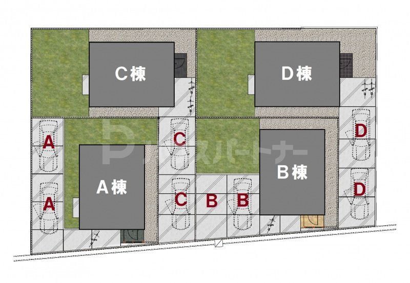 駐車場　イメージ図です。