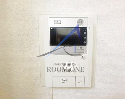 セキュリティ　モニター付きインターホンです。