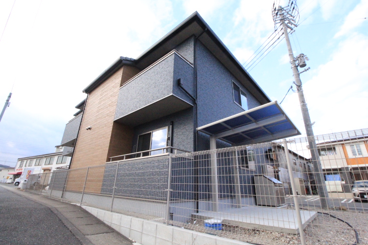 建物外観　青江の新築1LDKアパート☆