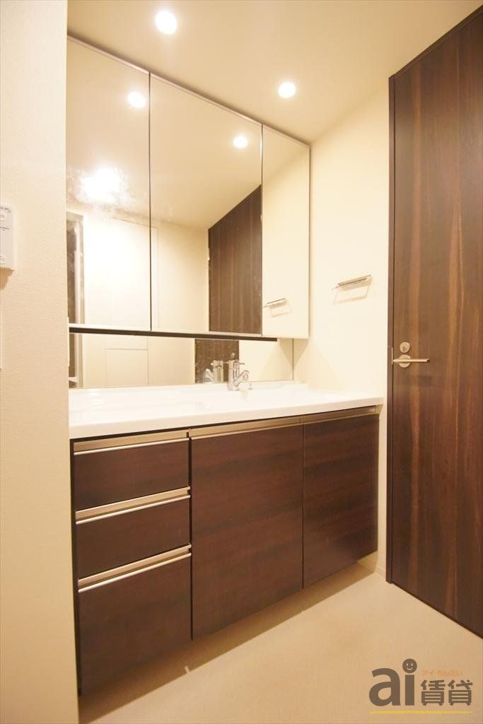 洗面設備　※別号室写真です。