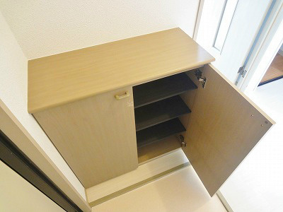 収納　玄関にはシューズボックスが付いています。