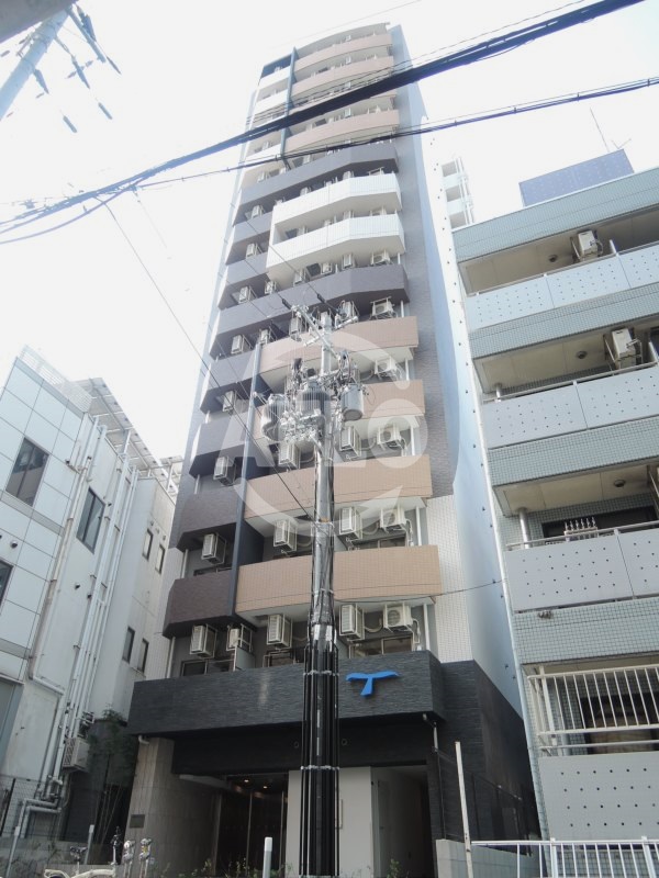 建物外観　ラシュレエグゼ天王寺　外観