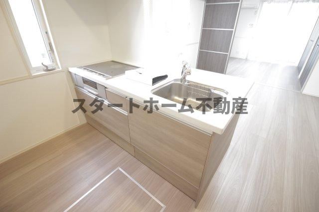 キッチン　キッチンでお料理をお楽しみください