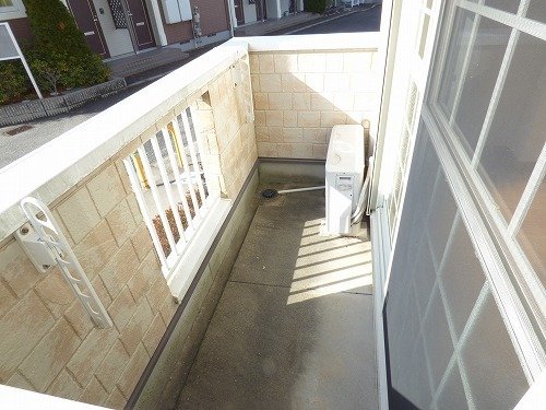 バルコニー　バルコニーがあります