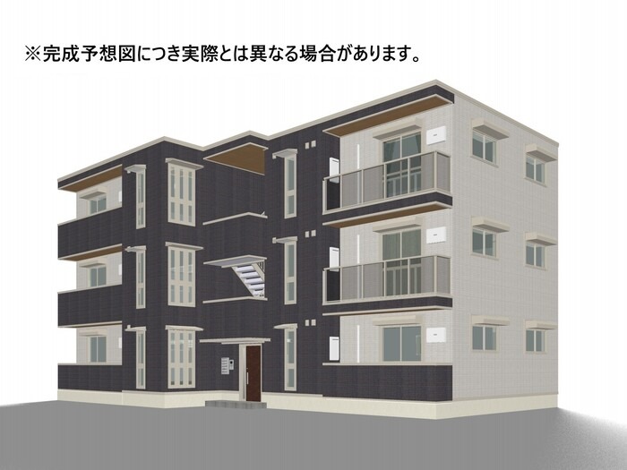 建物外観　外観予想図