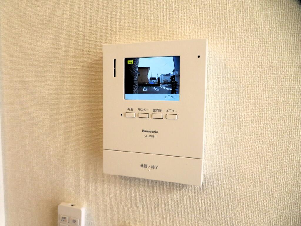セキュリティ　TVインターホンで来た人が分かり安心♪