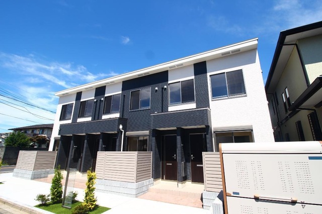 建物外観　新築1LDK。貴重なペット可物件です。