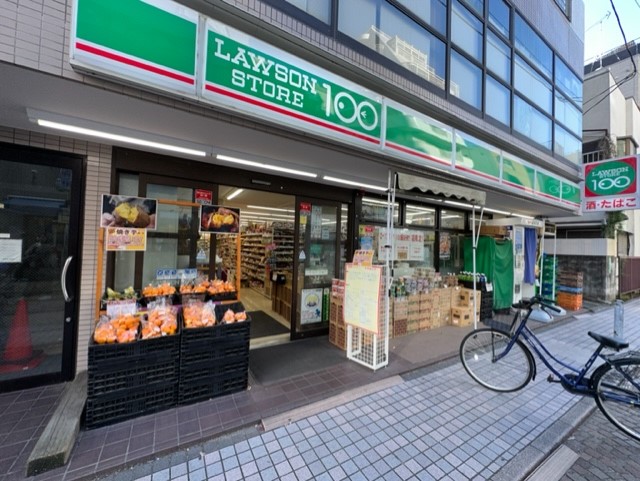 コンビニ　ローソンストア100 LS新丸子西口店（コンビニ）まで217m