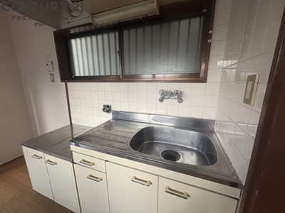 キッチン　ガスコンロ設置可能なキッチンです！