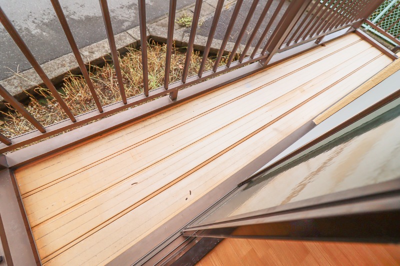 バルコニー　図面と現状に相違がある場合には現状を優先