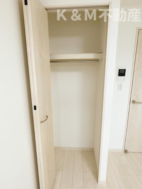 収納　たっぷりとした収納スペースです