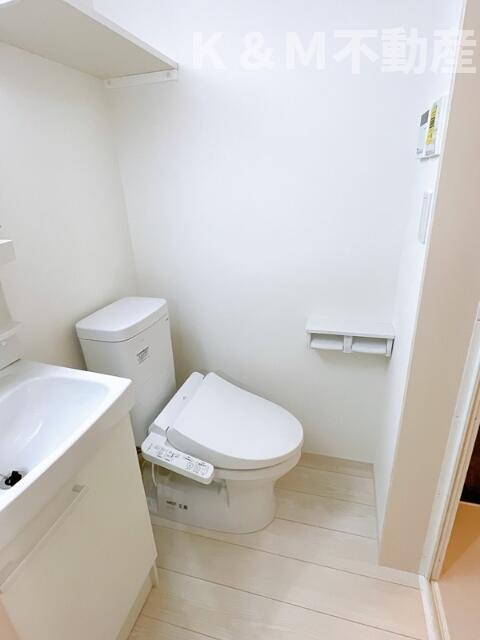 トイレ　ゆったりとした空間のトイレです