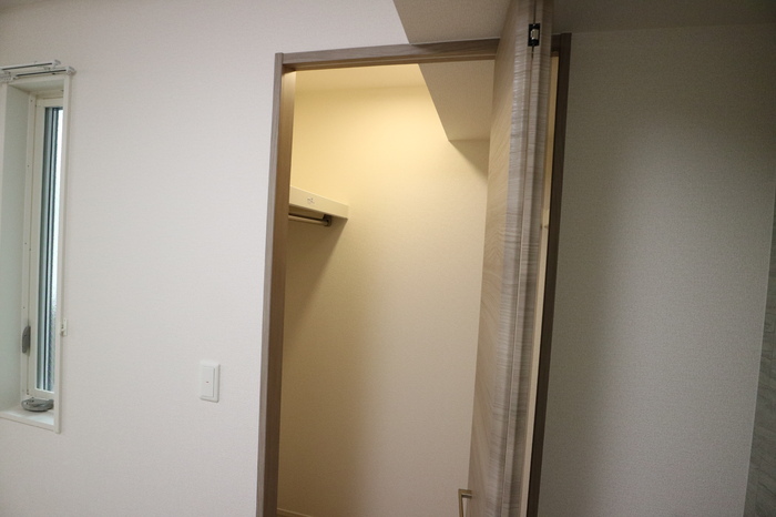 収納　ウォークインクローゼット