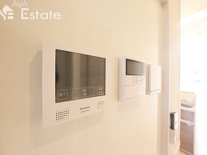 セキュリティ　モニター付きインターホン