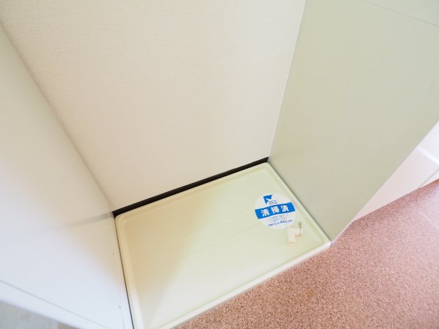 洗面設備　洗濯機置き場