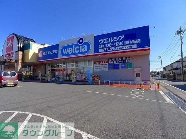 ドラックストア　ウエルシア館林大街道店（ドラッグストア）まで1300m