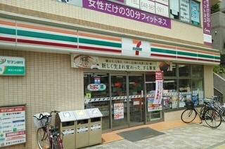 コンビニ　セブンイレブン越谷蒲生茜町店（コンビニ）まで500m