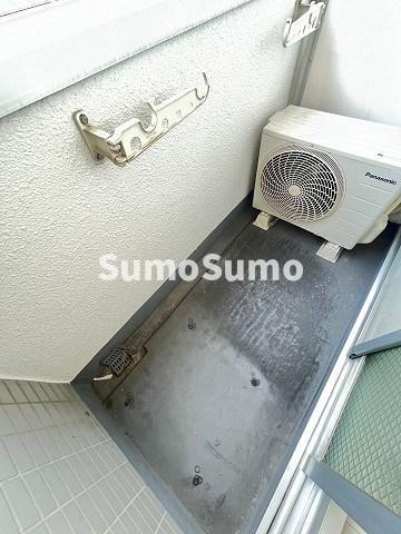 バルコニー　広々としたバルコニーです