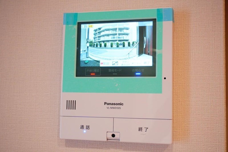 セキュリティ　来客時に便利なＴＶモニターホン