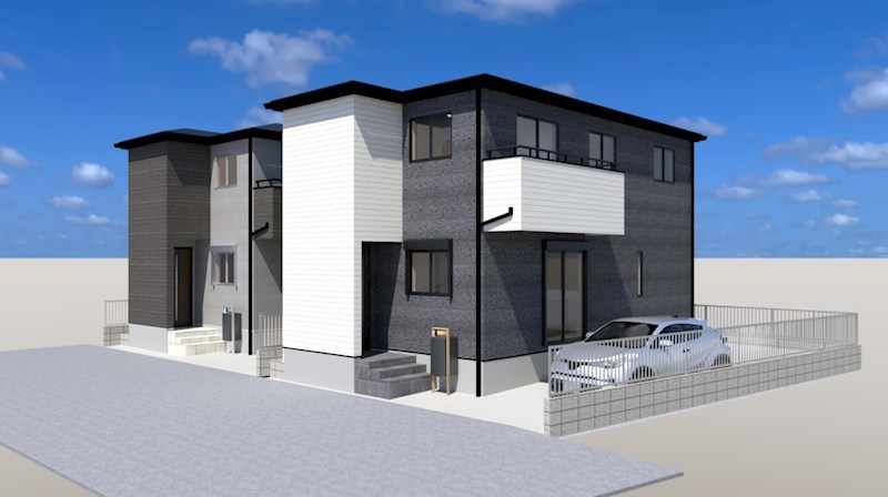 建物外観　外観パース