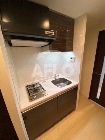 キッチン　スワンズシティ心斎橋アネーロ　２口ガスコンロ