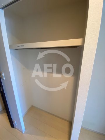 収納　スワンズシティ心斎橋アネーロ　クローゼット