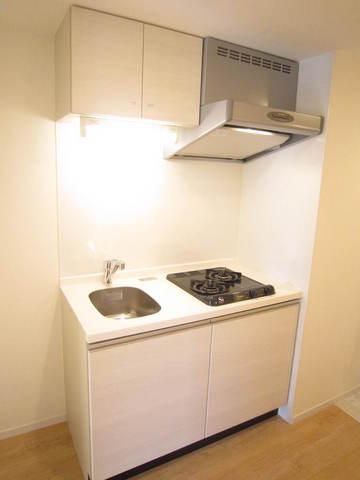 キッチン　使いやすい２口ガスシステムキッチン