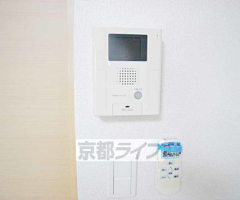 セキュリティ　来客も安心です。