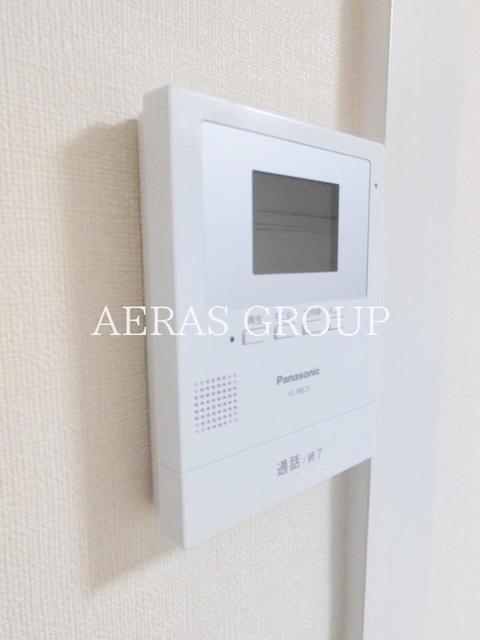 セキュリティ　モニター付きインターフォン