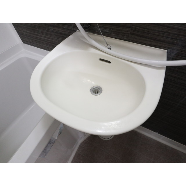 洗面設備　浴室一体型