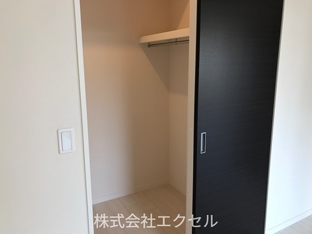 収納　ウォークインクローゼット完備です。