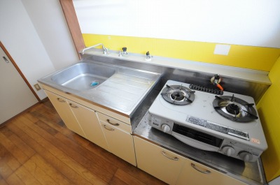 キッチン　★2口ガスコンロ設置可★