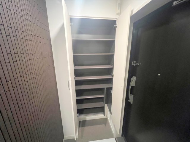 収納　女性にうれしい大きめのシューズボックス。