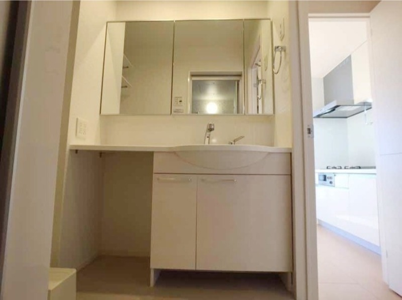 洗面設備　図面と現状に相違がある場合には現状を優先