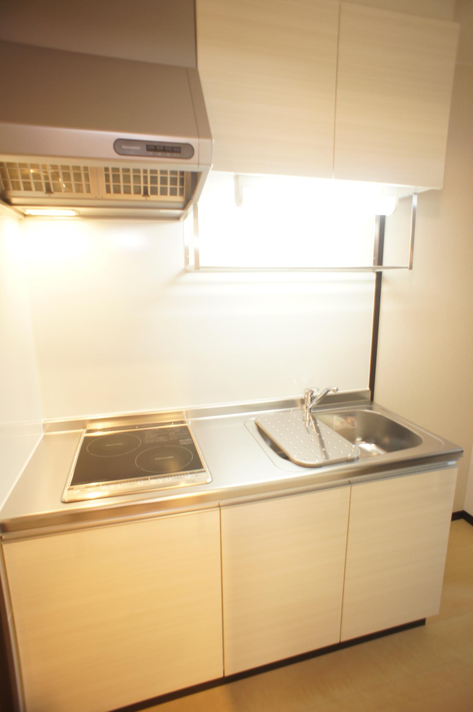 キッチン　２口システムキッチン！IHです