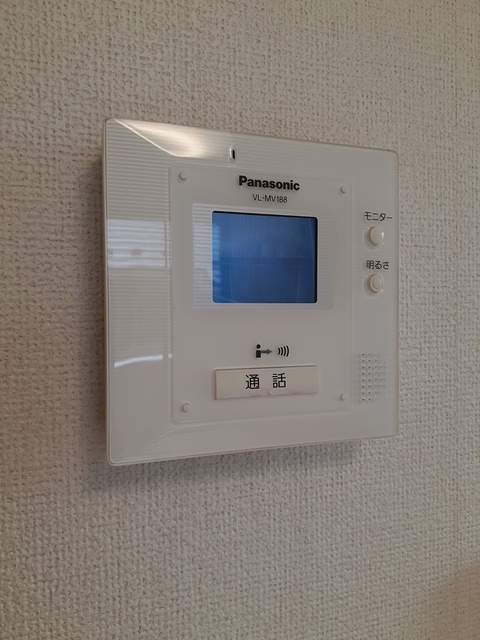 セキュリティ　防犯面も安心のモニター付きインターフォン