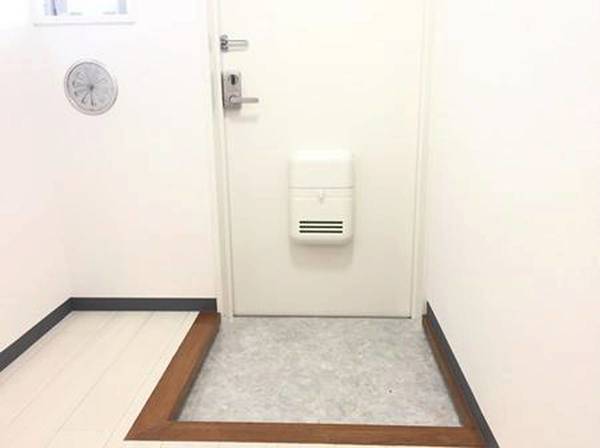 玄関　ビレッジハウスの同一物件・同一タイプの間取りの写真です