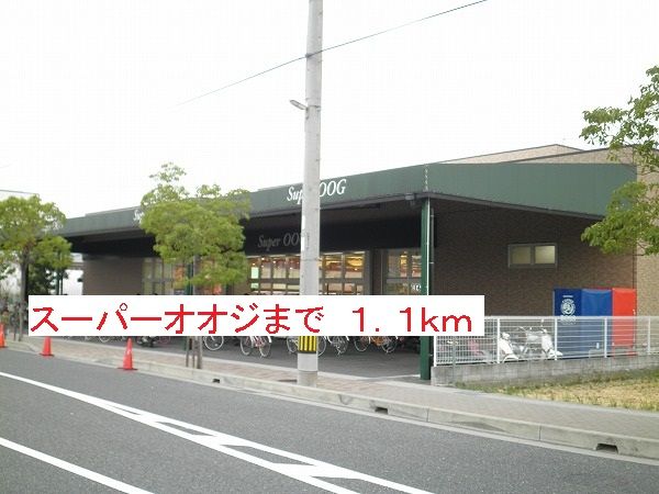 スーパー　スーパーオオジ（スーパー）まで1100m