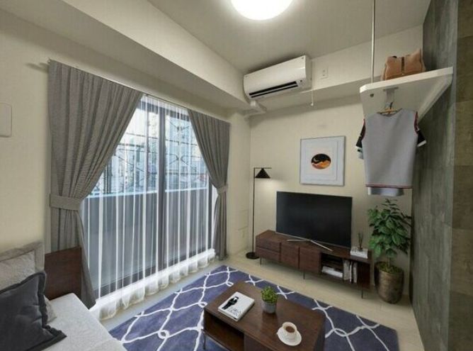 居室・リビング　家具・小物は付帯しておりません。