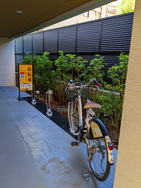 その他設備　シェアサイクル設置